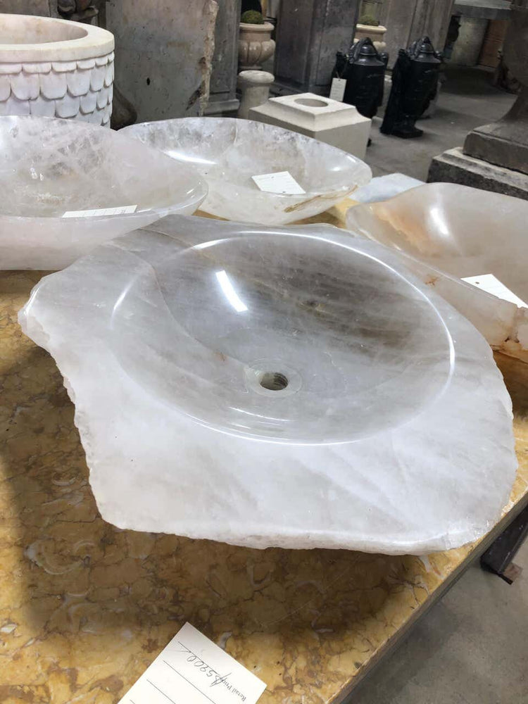 Brazilian Rock Crystal Sink Bowl