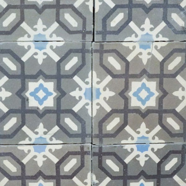 French Reclaimed Encaustic Tile