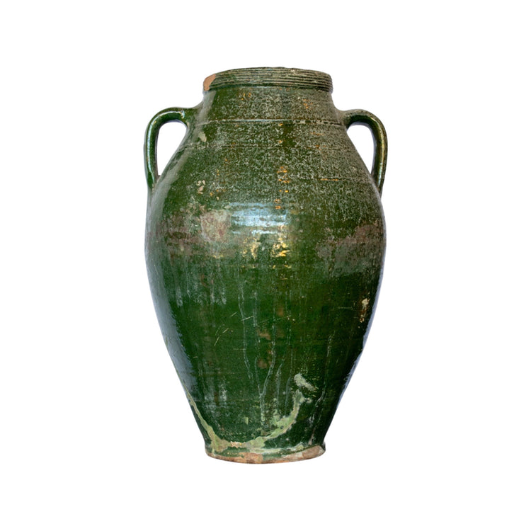 Greece Terracotta Glazed Vessel