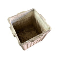 Swiss Ribbed Square Planter By Willy Guhl (V-24NW)
