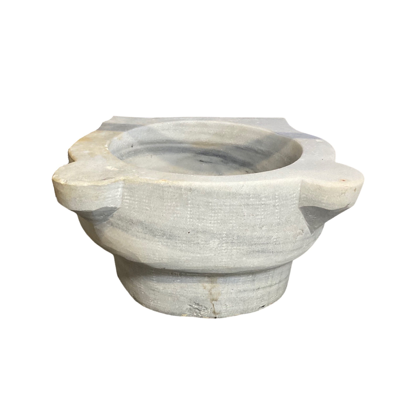 French White Marble Sink (S-TE7J)