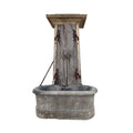 Antique French Limestone Wall Fountain (F-JXDN)