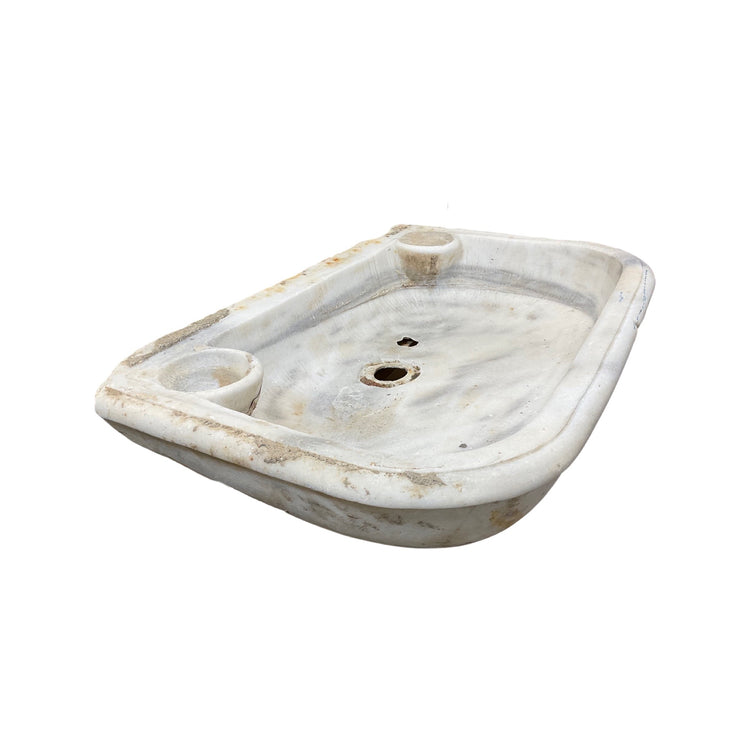 French White Marble Sink
