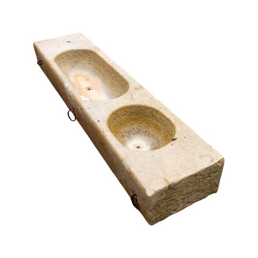 French Burgundy Limestone Trough