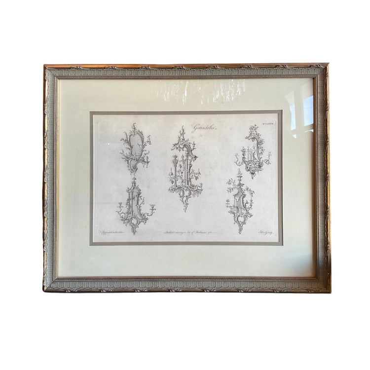 French Architectural Framed Print