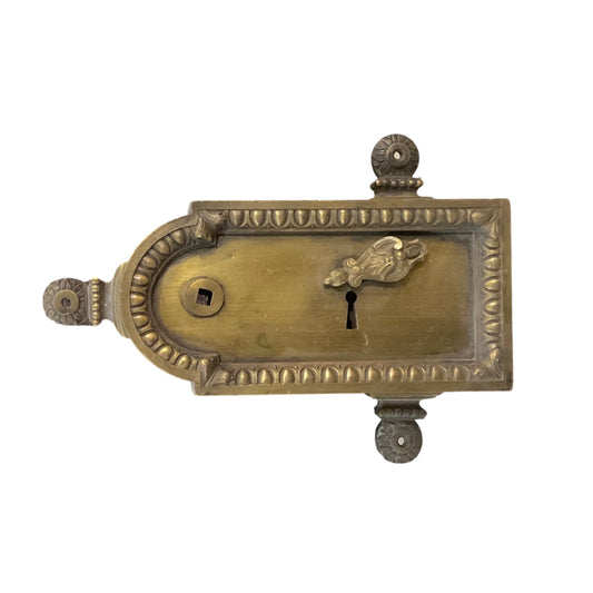 French Antique Bronze Rim Lock Switch