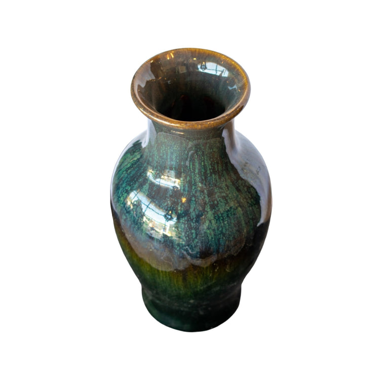 French Glazed Vase