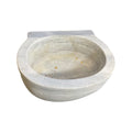French White Marble Sink (S-UF7V)