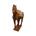 Antique French Terracotta Horse Statue (HD-X3302)