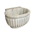 French White Marble Sink (S-OZAJ)