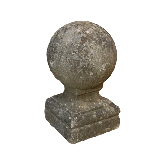 Antique Belgian Bluestone Finial (GE-09KQ)