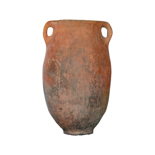 Greek Terracotta Farmer Vessel